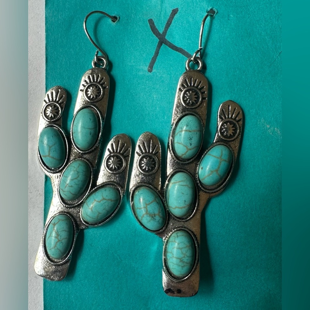 Cactus Earrings
